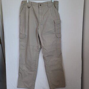 511 Tactical Pants Mens 34x32 Tan Beige Neutral Cotton‎ Twill